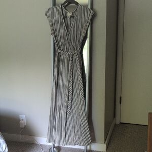 Striped Black and White jumpsuit